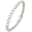 Bracciale tennis vulcano oro bianco e diamanti