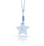 Ciondolo “Stella” Blu con Diamante Incastonato
